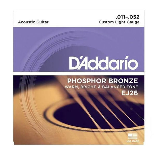 D'Addario EJ26 Fosforbrons 11-52