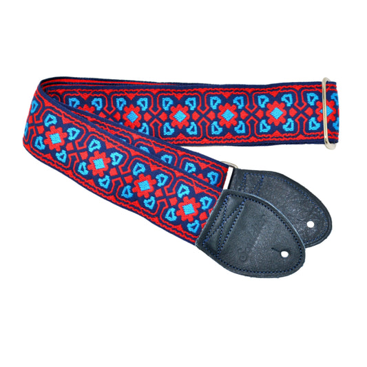 Souldier Fillmore Red and Blue Guitar Strap