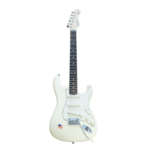 Fender Jeff Beck Signature Strat olympisch wit