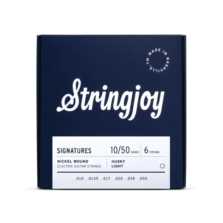 Stringjoy Balanced Husky Light gauge 10-50 Electr'ic Guitar Strings