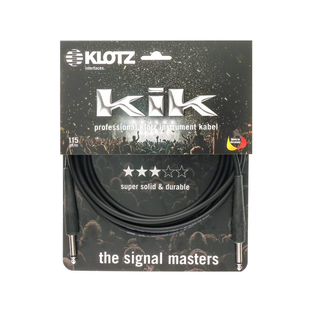 Klotz KIK pro instrumentkabel 6m